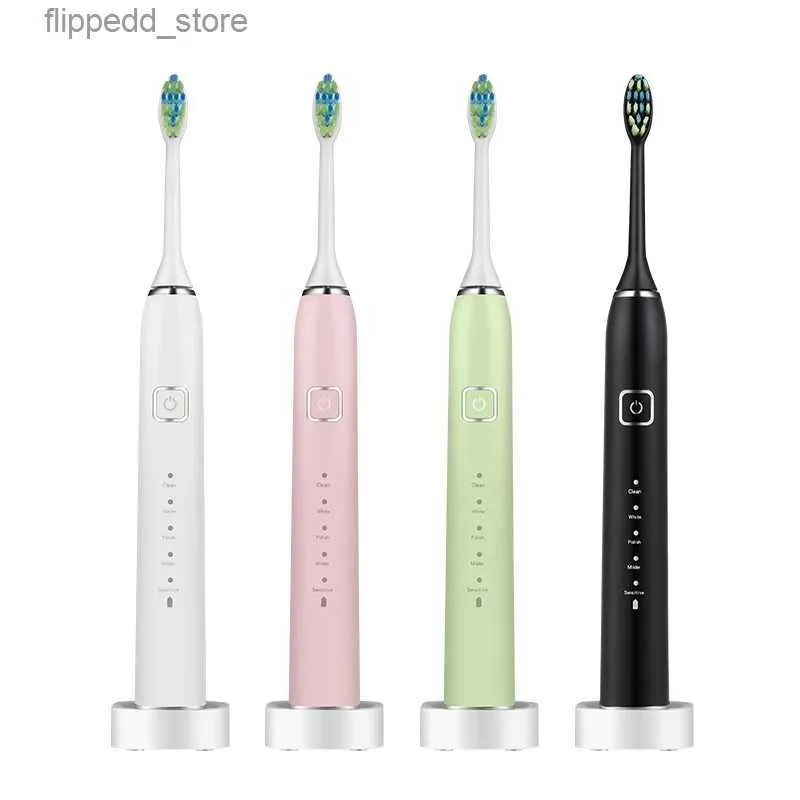 Toothbrush Household vibrating soft bristle toothbrush magnetic levitation charging automatic ultrasonic type adult electric toothbrush Q231117