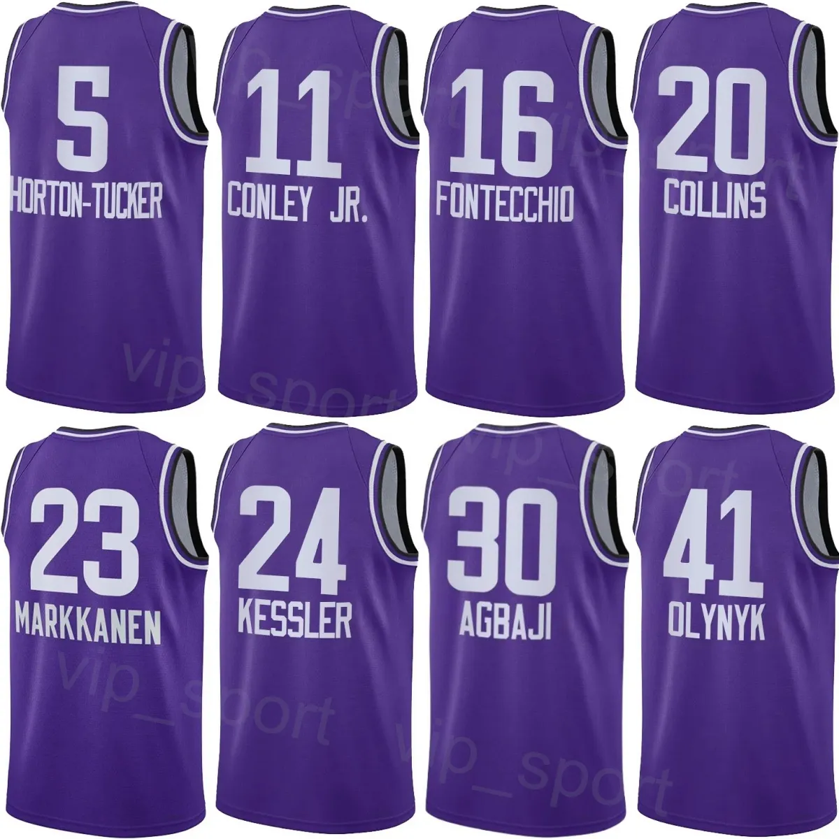 Print Men Woman City Basketball Kris Dunn Jersey 11 Ochai Agbaji
