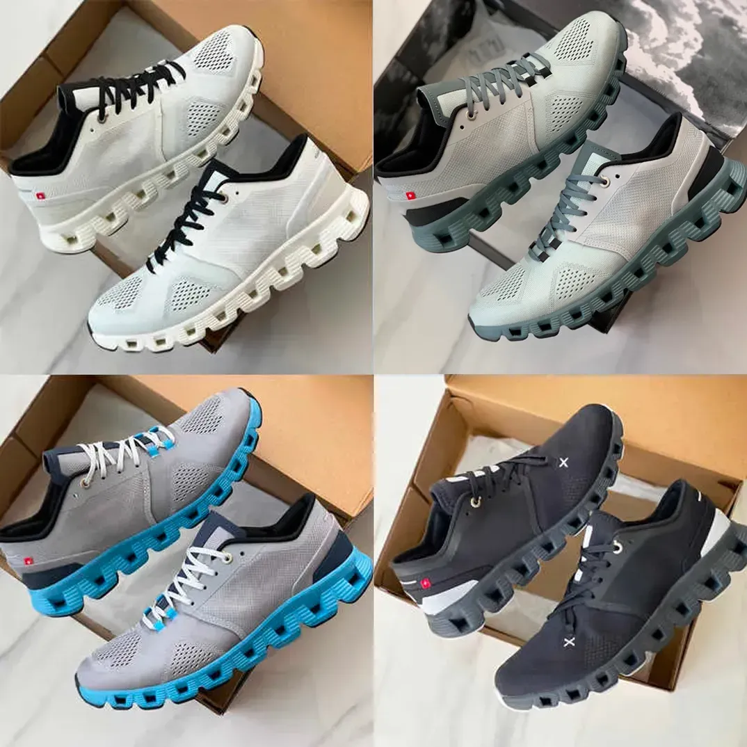 Cloud Shoes Sneaker Running Shoes Mens x1 x3 Designer Women Trainers Sports Trainers Federer décontractés avec la boîte NO454