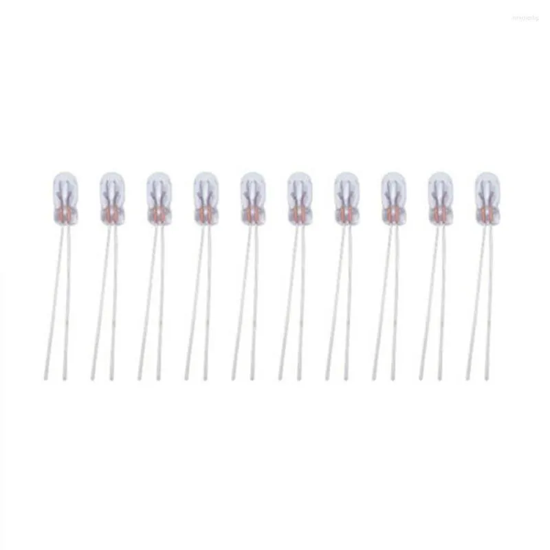 Decoração de festa halogênio 20pcs 5mm t5 lâmpada incandescente iluminação lâmpada lâmpada lâmpada lateral replacável