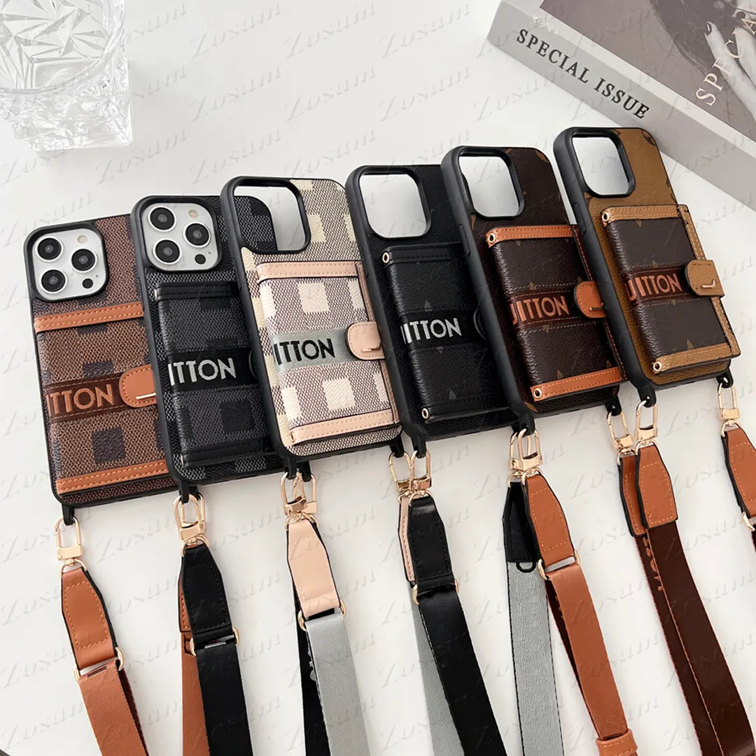 Luxury Card Slot Pocket Phone Case For IPhone 15 14 Plus 13 12 Pro Max