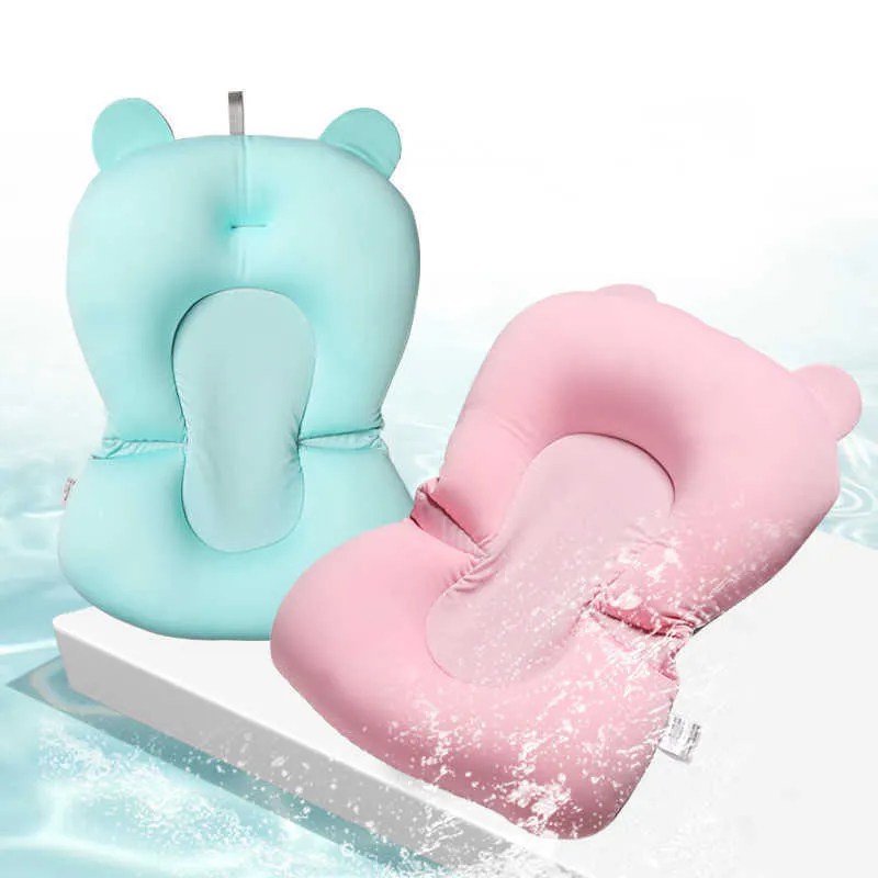 ing Tubs Seats Support Mat Foldable Baby Tub Pad Chair Newborn Bathtub Pillow Infant Anti-Slip Soft Comfort Body Cushion P230417