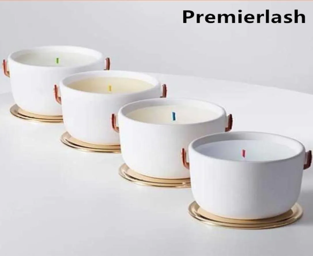 Premierlash Perfymered Candle 220g Frankrike Märke doftande bougie Parfum Ljus Lång lukt doft deodorant rökelse förseglad presentförpackning 5677237