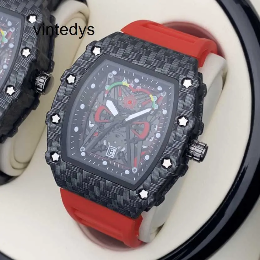 Luxury Quartz Watch High Precision Gubeson New Men's Watch Waterproof Nightlight Calendar Penetrated Hollow Live