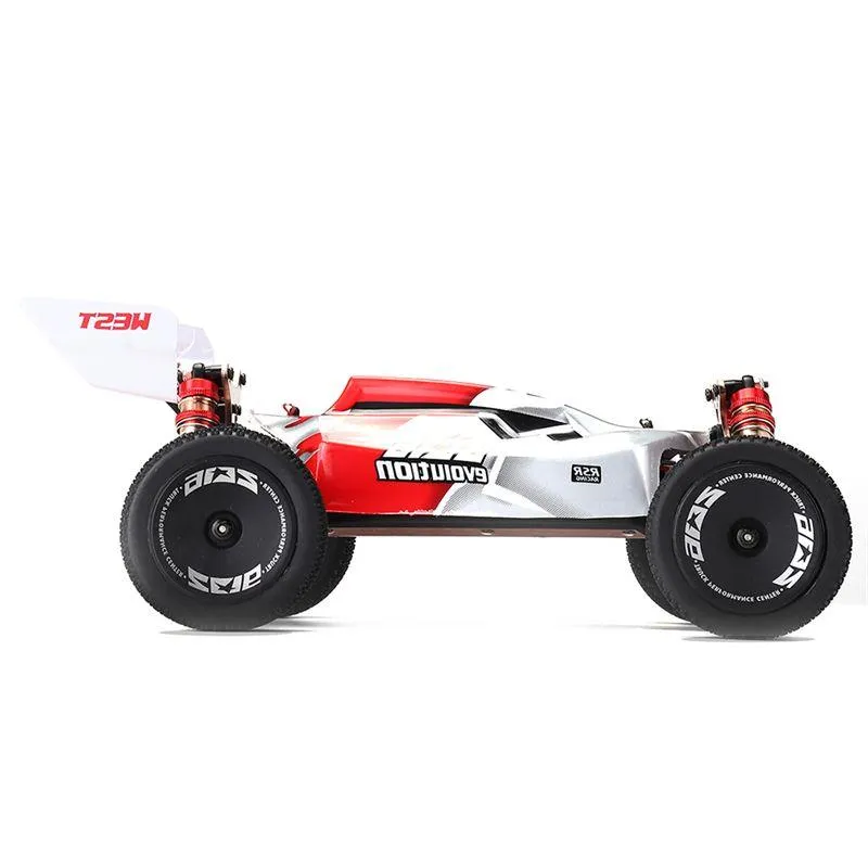 Roboter 1:14 carro rc 4wd wltoys 144001 24ghz alta velocidade 60km/h rastreador carro de controle de rádio corrida deriva rc modelo de carro brinquedos para menino presente tupf