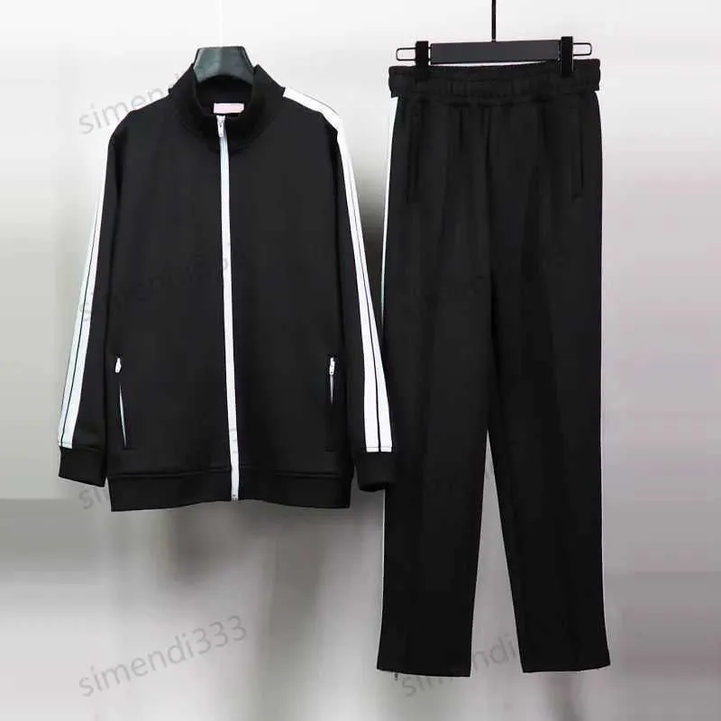Palms Angels Tracksuits 22ss Letters Men And Women Cotton Long