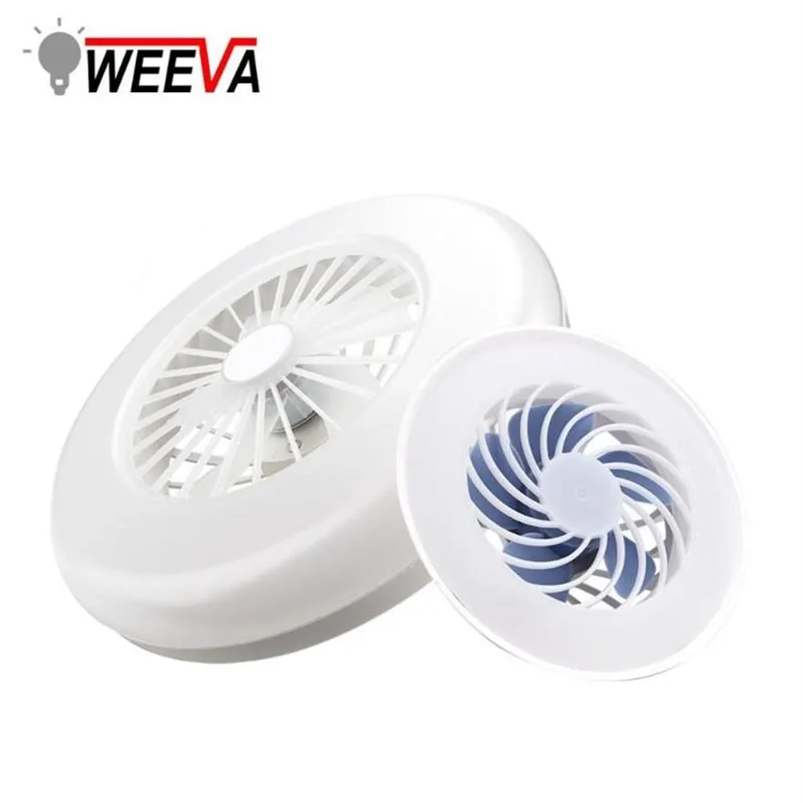 Ventilateurs électriques Lampe de plafond LED moderne E27 Ampoule 12W 24W Cuisine Salle d'étude Bureau Garage Usine AC 12V 220V Éclairage d'économie d'énergie 193G