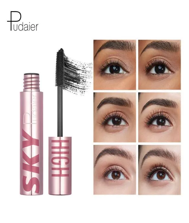 Pudaier 4D Sky Mascara حجم ملحقات الرموش المضادة للماء مكياج النمو الكسب غير المشروع السائل محترف RIMEL لعين مستحضرات التجميل 09202975004