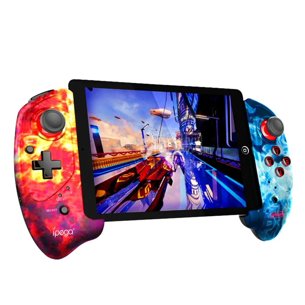  PG-9083S Bluetooth Telescopic Extendable Gamepad for  Smartphone/Tablet, Game Controller Joystick, compatible with Android/iOS  System. Directly Connect,easy to Operation