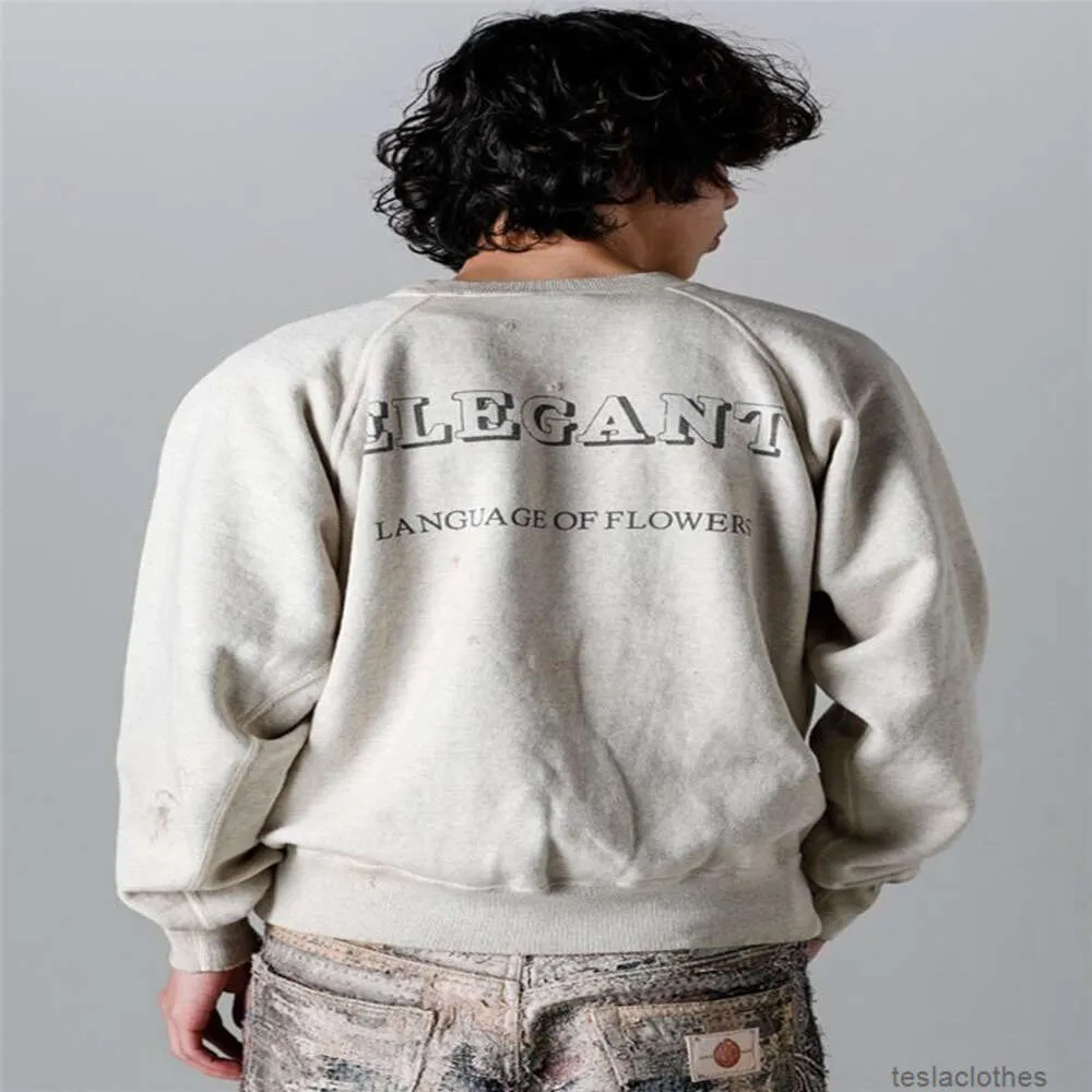 トップス SAINT MICHAELCREW SWT FLOWER GRAY XL CREW SWT/FLOWER - SAINT MXXXXXX (セントマイケル) - tops