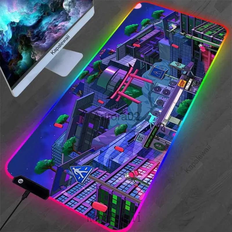 Tapis de souris Repose-poignets ASUS Speed Gaming Tapis de souris RVB ROG Tapis de souris Gamer XL Grand clavier Tapis de bureau Ordinateur PC Gaming 100 x 50 LED Play RunTable Tapis YQ231117