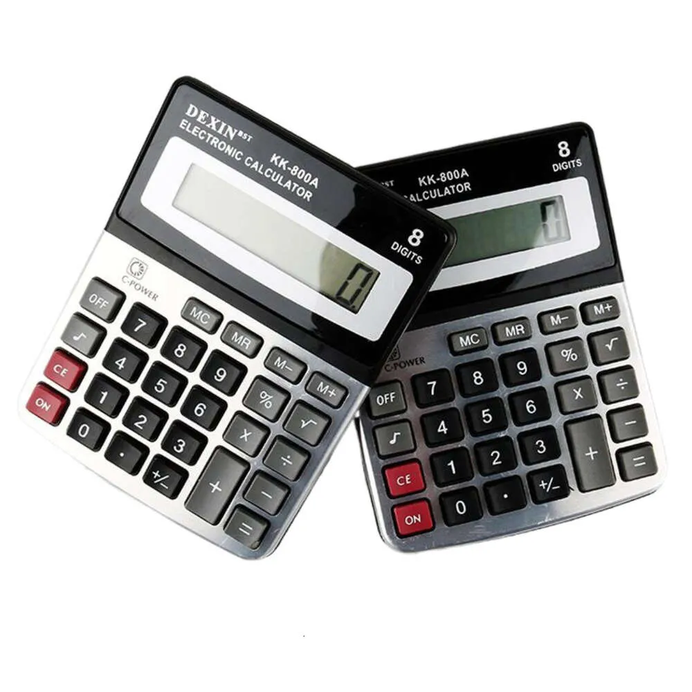 Calculatrice De Finance De Bureau En Gros Avec Voix Commerciale Calculatrice Électronique À 8 Chiffres Papeterie Scolaire À Domicile Calculatrice Grand Écran Calculadora De Finanzas