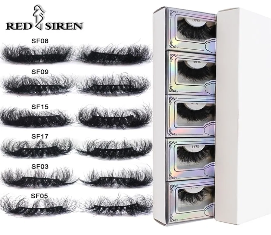 False Eyelashes Mink Lashes Whole 5103050 Pairs 25mm Long Wispy Messy Fluffy Bulk Makeup 25 mm 2210067511606