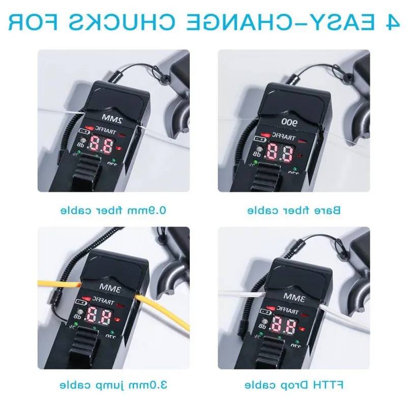 JDSU FI60/noyes ofi400cファイバー識別子xmfteに等しいフリーシッピングKFI-35光ファイバー識別子