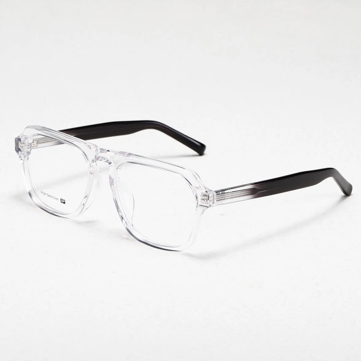 Optische brillen voor heren Dames Retro-ontwerper NN-105 Mode-acetaat glasvezelmonturen Europese en Amerikaanse vierkante stijl Anti-blauw licht Lensplaat met doos