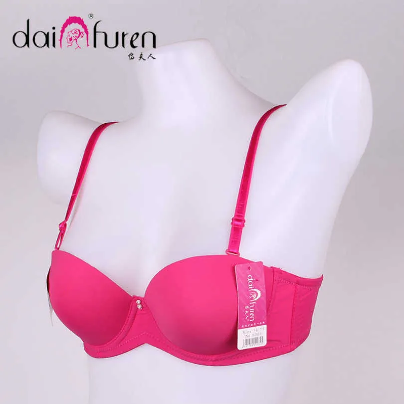 Bras Super Push Up Bra Half Cup Sexy Backless Strapless Sexy Bras For Woman  Wrap Sexy Double Push Up Bras Underwear Gather 1/2 Cup P230417 From  Mengqiqi04, $11.55