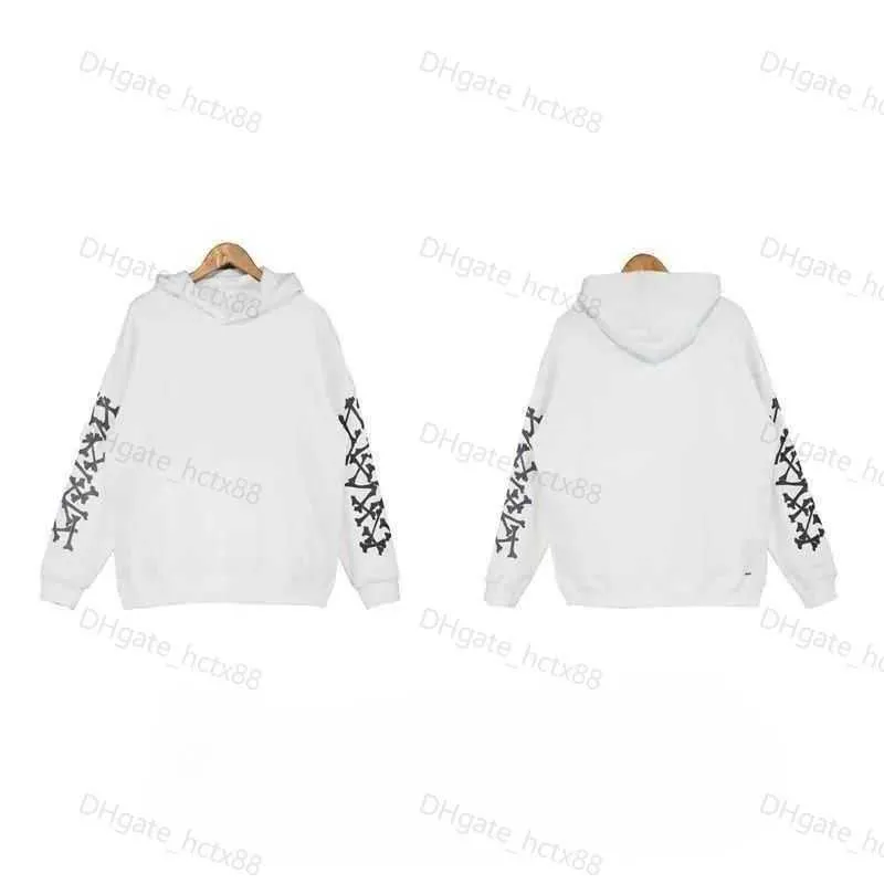 Erkek Hoodies Sweatshirts Yeni Tasarımcı Amirs Hoodies Pullover Baskılı Mektup Kapüşonlu Siyah Sweater Hoodie Soath Mens Womens Street Giyim Hoodie Mz