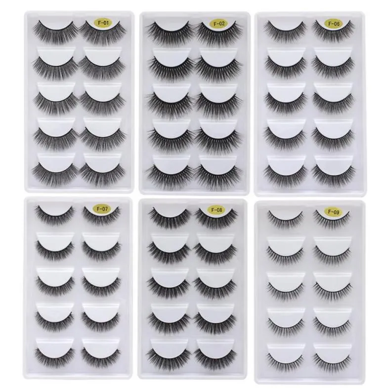 Worldbeautyey cils magnétiques ellipse mat plat plateaux d'extension de cils individuels faux en vrac naturel extension de cils longs en sto8067464