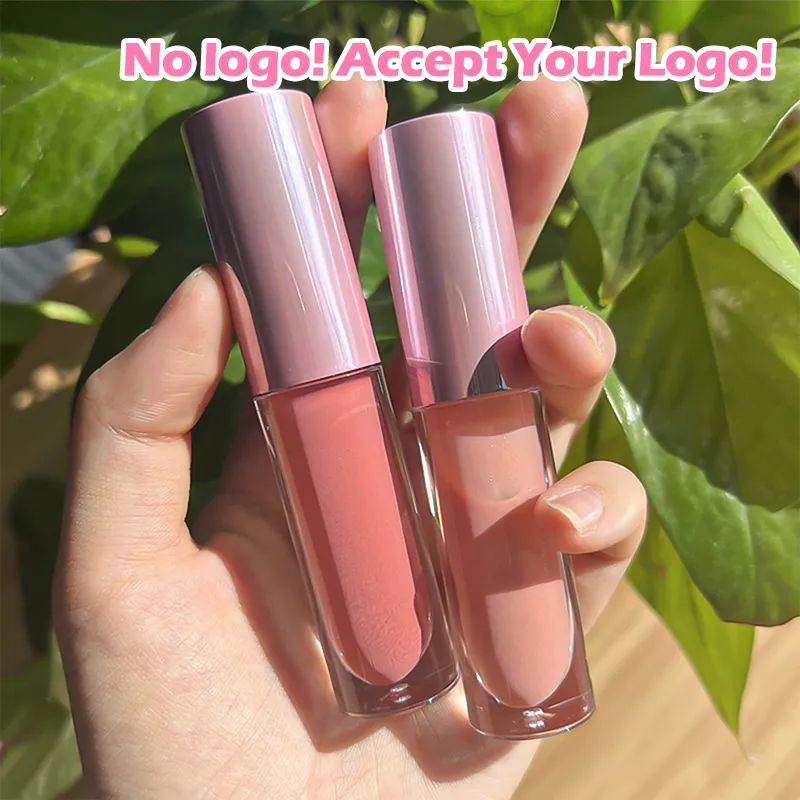 NO Logo Best Selling Lipgloss Wholesale Waterproof Multi-Colors Matte And Glossy Lip Gloss Accept Your Logo Customized Private Label