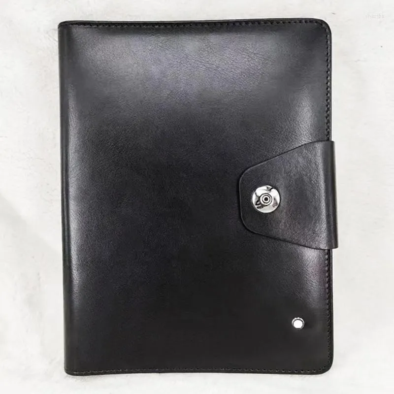 Cahier d'affaires de luxe créatif bloc-notes en cuir fait à la main Agenda papier journal personnel étudiant papeterie accessoire fournitures