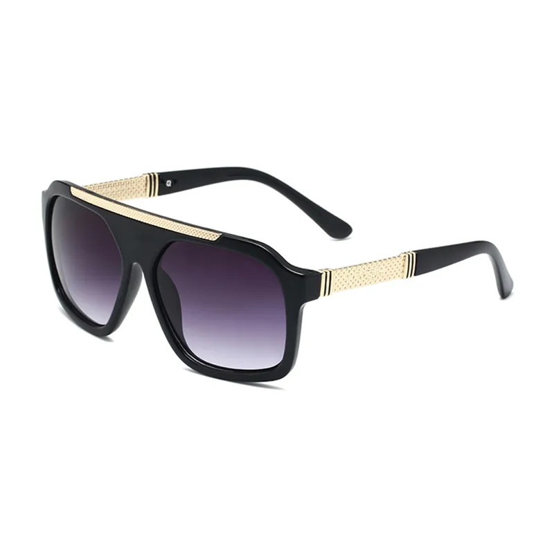 Unisex vierkante vintage zonnebril merkontwerp zonglases klassieke retro mannelijke vrouwelijke UV400 brillen