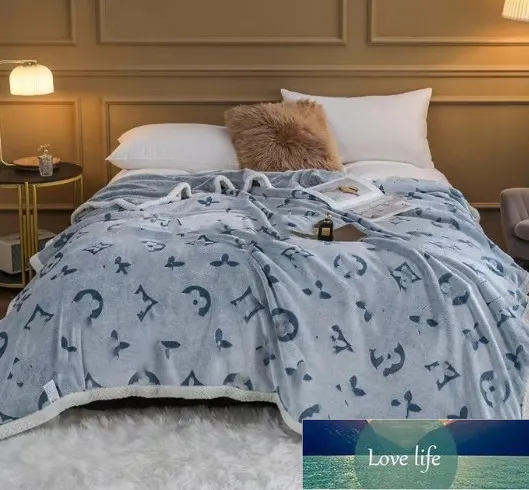 Mode doppelseitige Scheren Fleece Decke samt Korallen Fleece Flanell Sofa Abdeckung Decke Einzel-Doppel-Schlafsaal