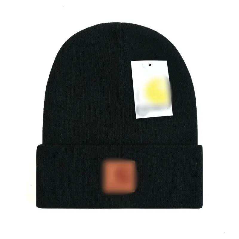 2023 novos gorros para homens mulheres outono inverno quente lã grossa bordado chapéu frio casal designer de malha moda chapéus de rua E-16