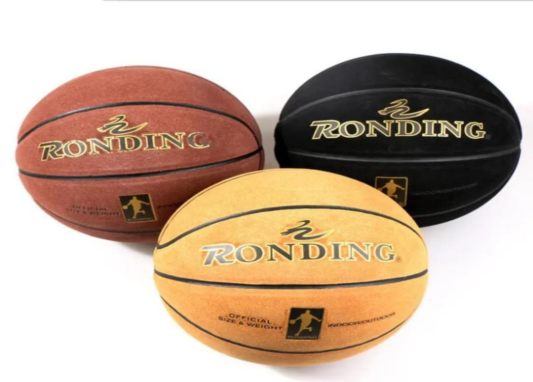 Maat 7 Koeienhuid Basketbalbal Fijne kwaliteit Slijtvaste Basketballen Voor Training SkidProof Slijtvast Men039s Indoor Outd9786729