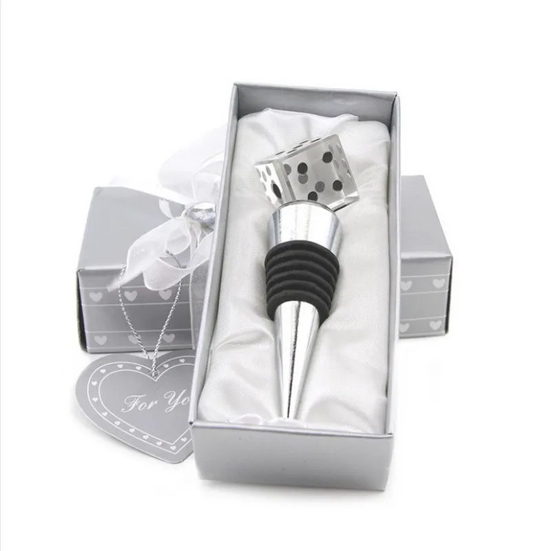 Мода Crystal Red Wine Stopper Tool