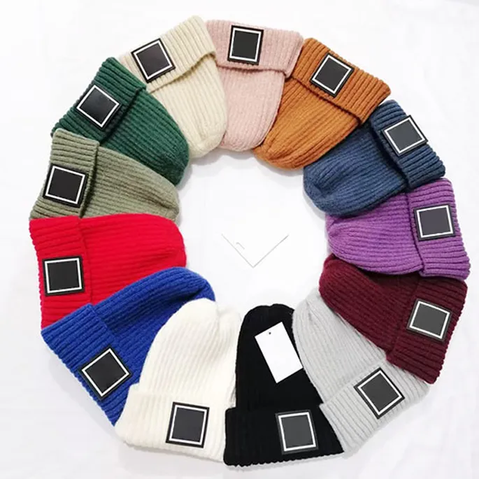 Candy Beanie Designer Beanie-Mützen, warme Wintermütze, Weihnachtsmützen, warme Mütze, Eimermütze, Strickmütze, Frühlings-Totenkopfkappen, 13 Farben, Schirmmütze