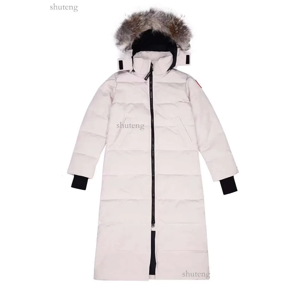 Designer Canadian Goose Mid Length Version Puffer Down Womens Jackas Parkas Winter Thick Warm Coats Windproect Streetwear C1 580