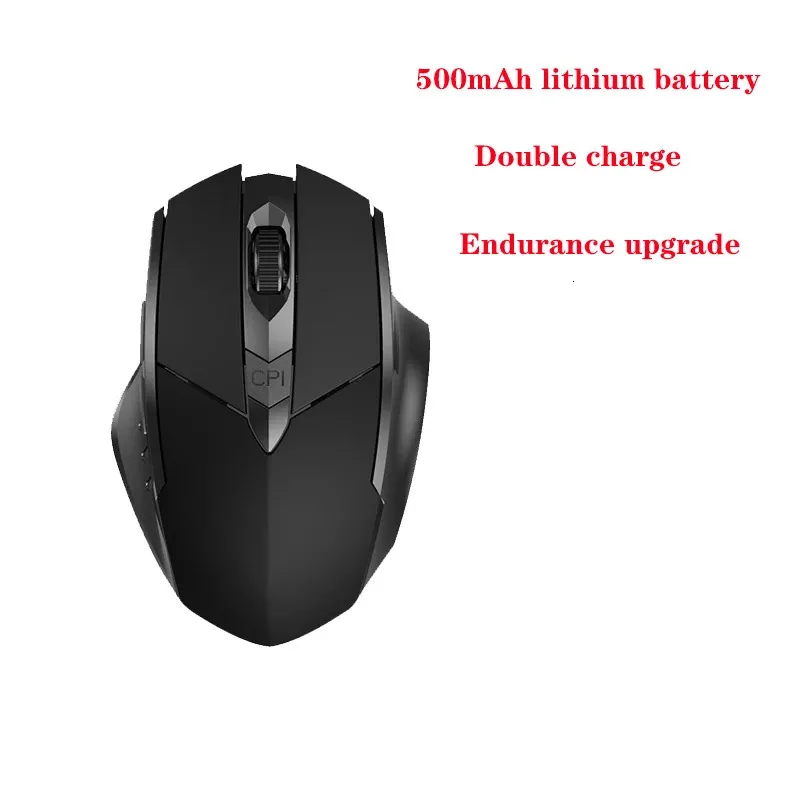 Mice Bluetooth Compatible Rechargeable 2 4G INPHIC PM6 Wireless Mouse Office Mute Support PC Laptop Tablet Smartphone Universal 231117