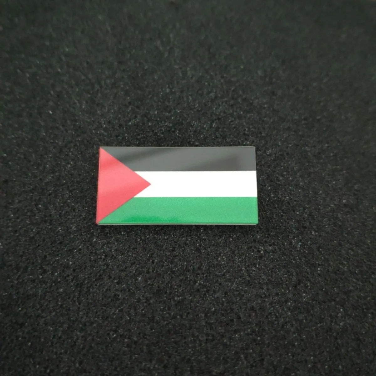 1 st palestina flagga stift brosch country palestina nationella emblem flagga märke lapel stift metall flagga brosch märke dekorationer