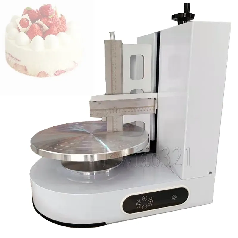 The Cream Cake Spreading Machine Can Be Operated Together With The Cake Base Electric Coating Filling Machine
