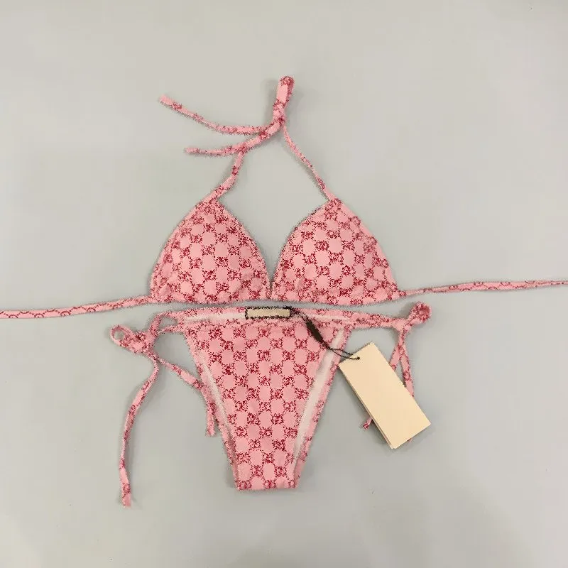 2023 Stars Shaped Womens Embellished Bikini Set With Clear Straps Sexy