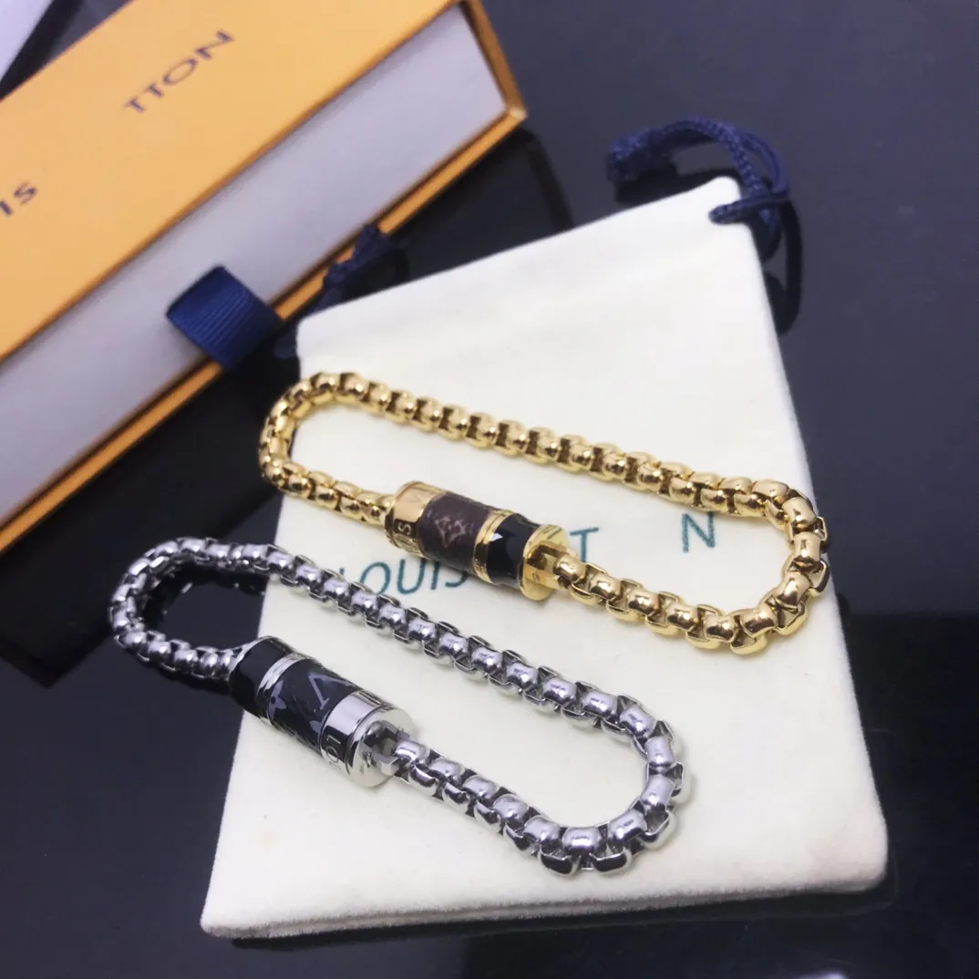 Designerska bransoletka luksusowe bransoletki list charm bransoletka męskie bransoletki trend w modzie kobiety klasyczna biżuteria wysokiej jakości