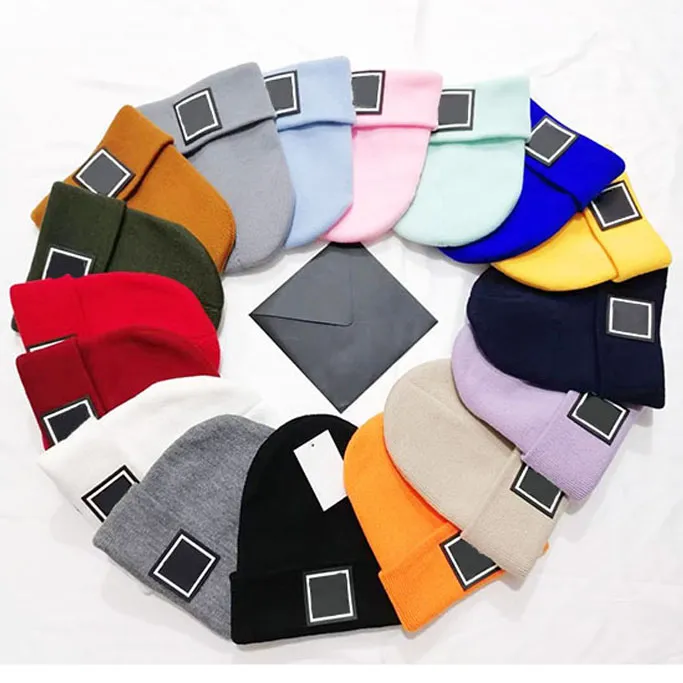 Candy Beanie Designer Beanie Fitted Hats Warm Winter Hat Christmas Hats Warm Bonnet Hat Bucket Hat Cap Knitted Hat Spring Skull Caps 17 Colors Candy Hat