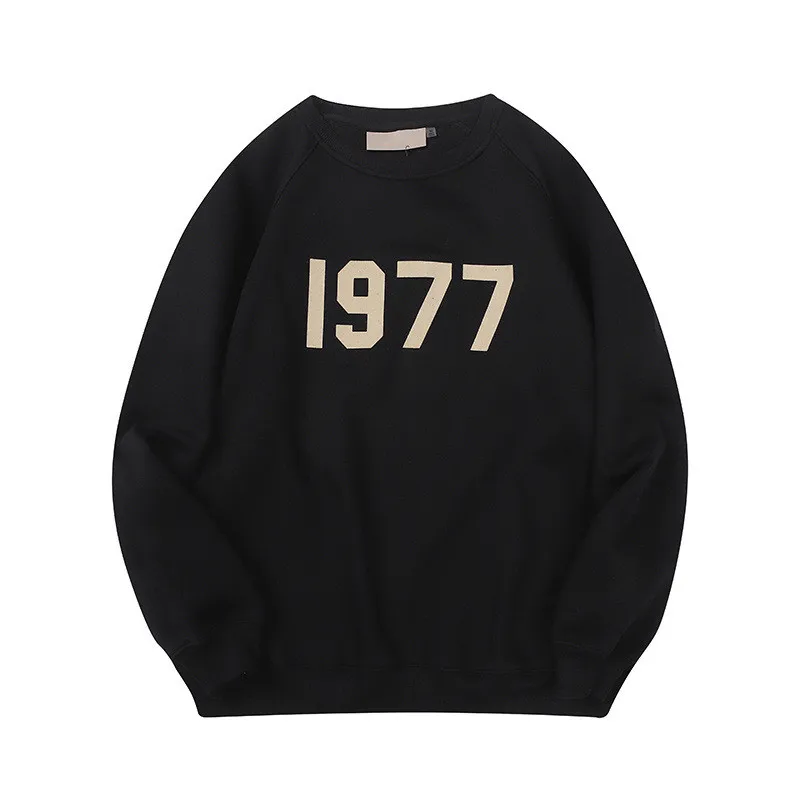 Mens Hoodie 디자이너 Black Luxury Hoodie Man Hoody 1977 Hoodies weatshirts womens ults ultover cotton letter long sleeve fashion hooded 20ss