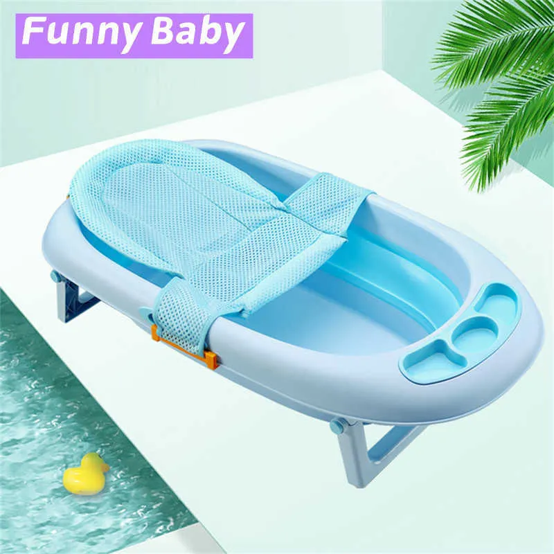 ing Tubs Seats tub Seat Bag Newborn Infant tube T-type Anti-slip Cushion Mat Net Baby Bath Tube Pillow P230417