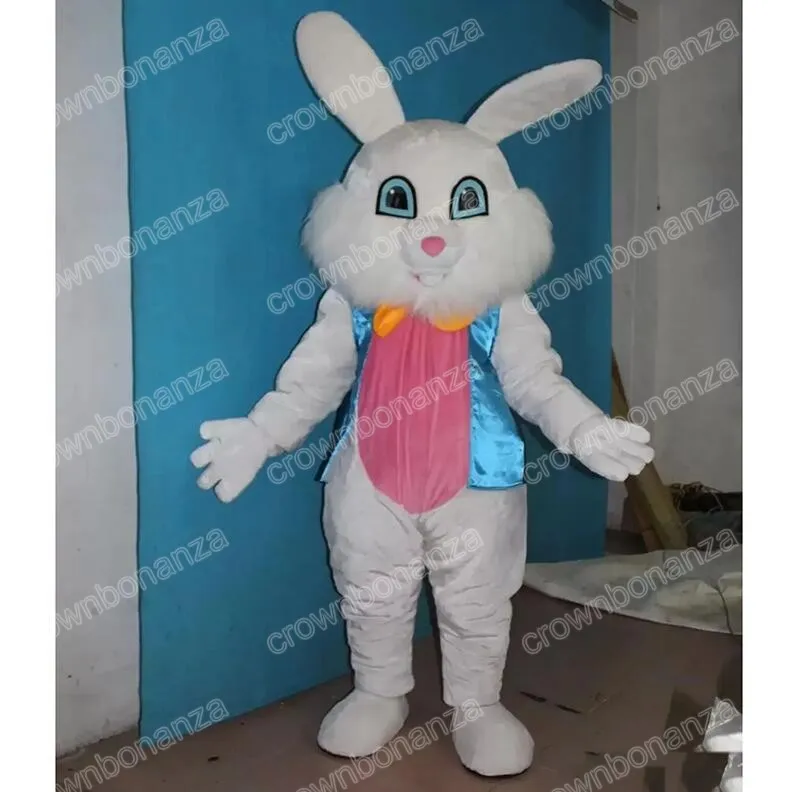 Взрослый размер Пасхальный кролик костюмы костюмы Хэллоуин Мультфильм Костюм Костюм Рождество на открытом воздухе наряд для вечеринок унисекс Рекламная рекламная одежда