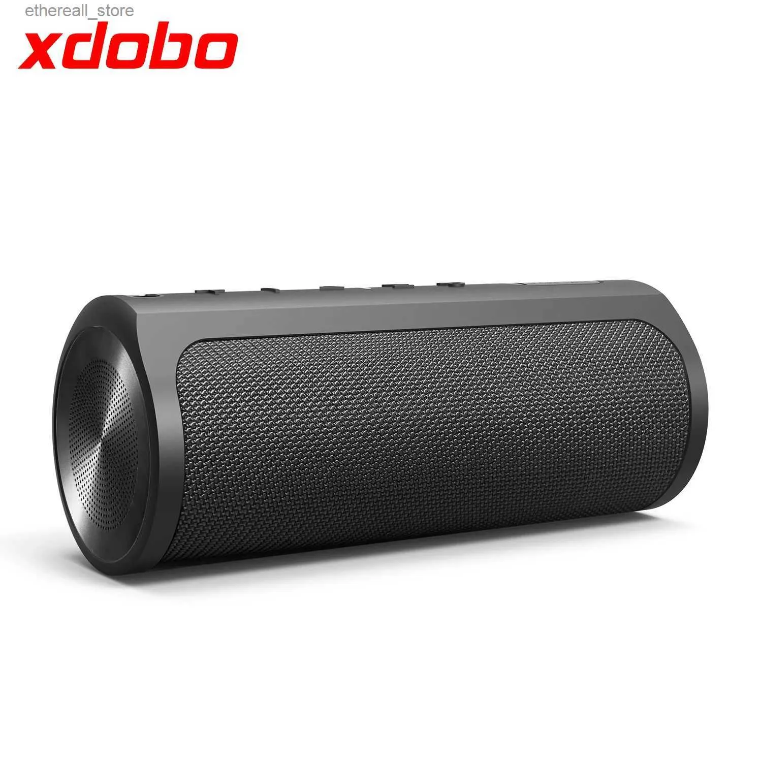 Cep Telefonu Hoparlörleri Xdobo Hero 1999 50W Bluetooth 5.0 Su Geçirmez Subwoofer Dış Mekan Taşınabilir Ses Sütunu 6600mAH Büyük Kapasiteli Pil Boombox Q231117