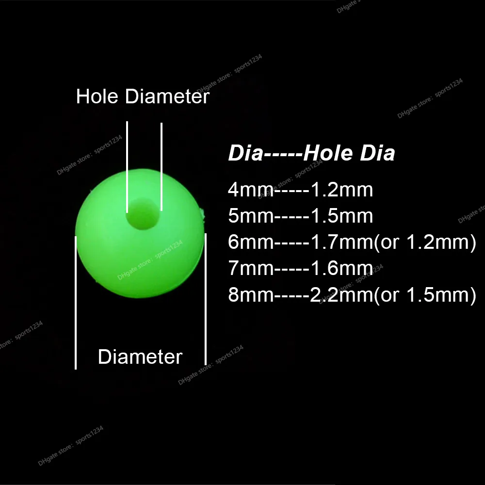 Luminous Fishing Beads Tube Set Soft Green Rubber Floating Glow Fishing Rig  Sleeve Accessories For Fishing Fishing Green Rubber Sleeves Included From  Sports1234, $10.41