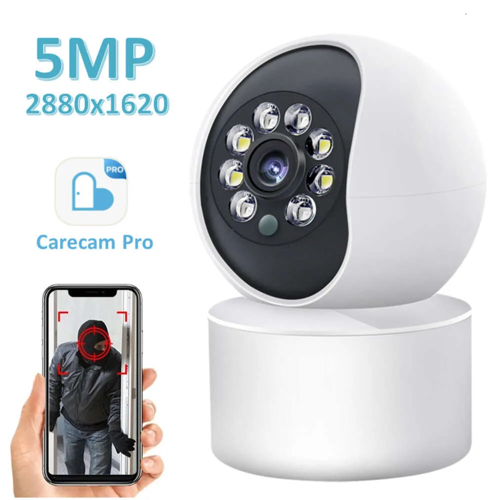 Nouveau HD 5MP WiFi caméra maison AI moniteur de bébé intelligent sans fil 2 voies Audio couleur Vision nocturne sécurité à domicile Surveillance IP PTZ caméra