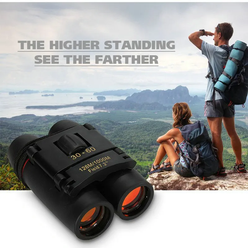 Amazon Hot-Selling Cross-Border 30x60 Telescope HD High-Power Infrared Low-Light Night Vision Binoculars