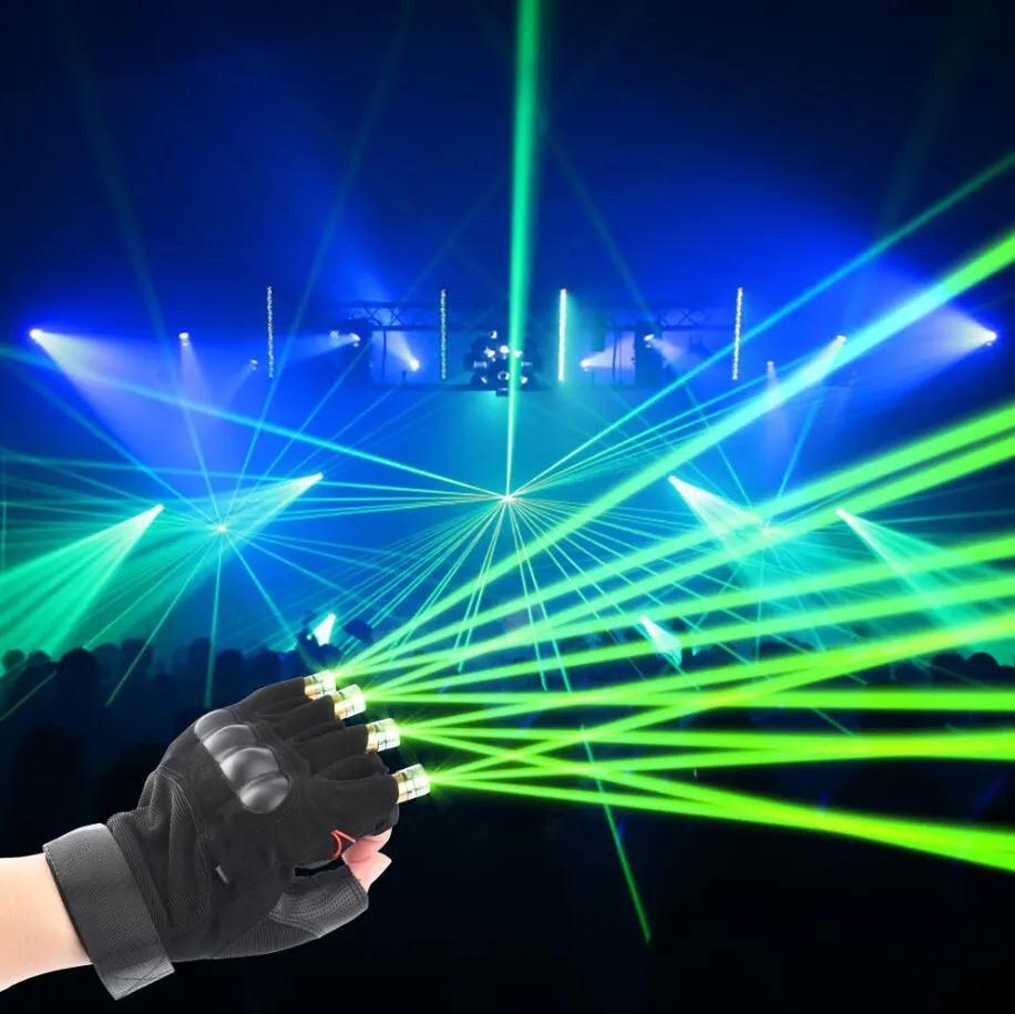 Novelty Laser Gloves Dancing LED Party DJ Accessories Robot Dance Wear Carnival Festival Outfits Bar Rave Props Adults