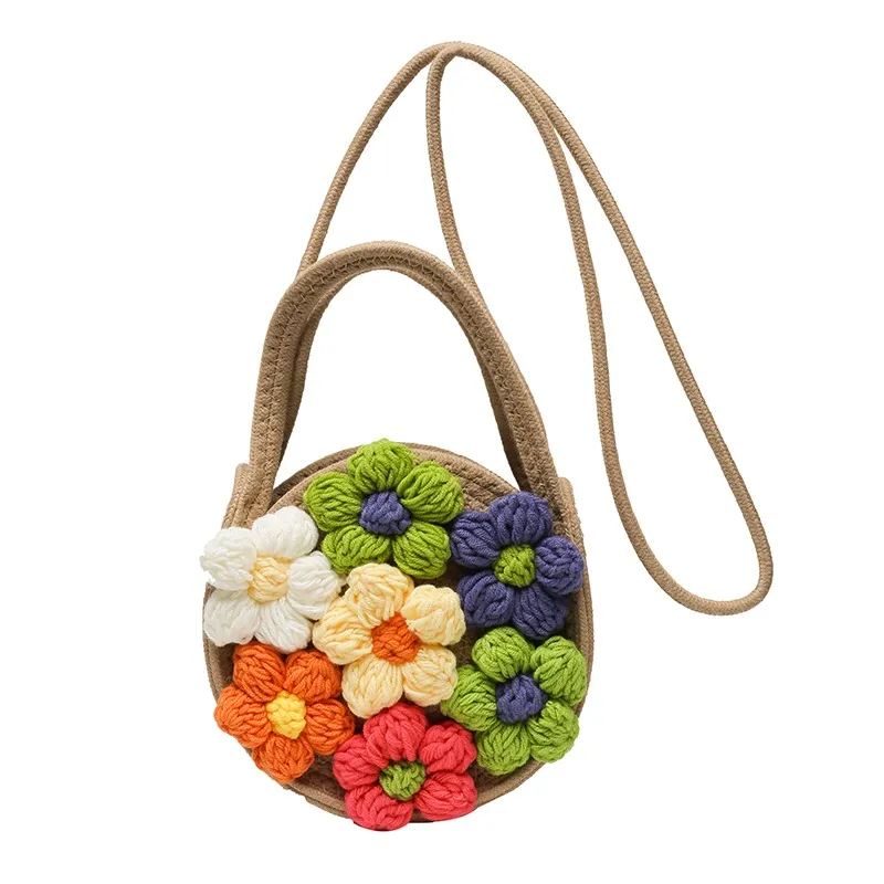 2023 POPULAR DE BANDO DE FLORES Bolsa de flores Fresh Fresh pode ser transportado dois tipos de corpo transversal