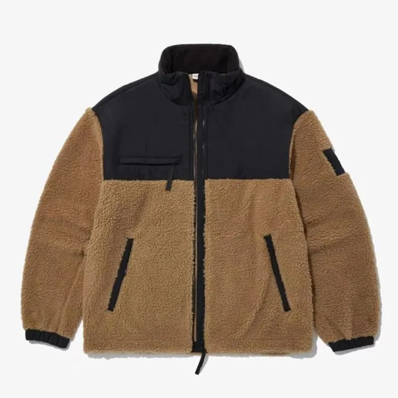 the Northface Dames Tech Fleece Jas Man Faux Shearling Bovenkleding Jassen Bont Winterjas North the Face Jas Lamswollen Jas 724