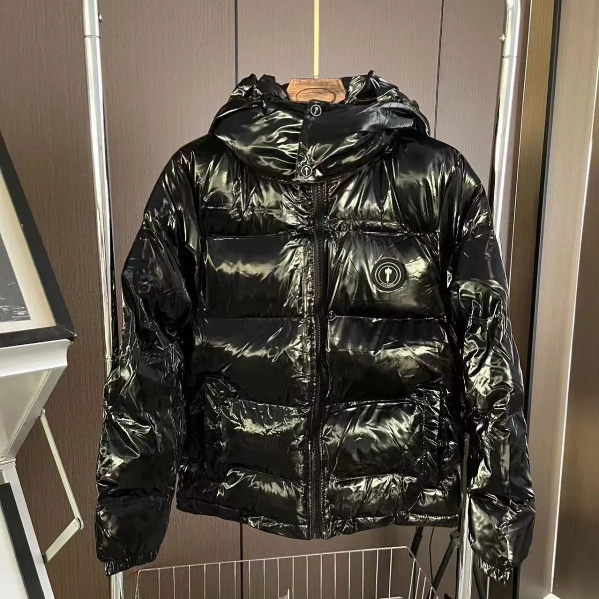 DHgate.com:Trapstar Down Parka Jacket with Hooded Windbreaker 