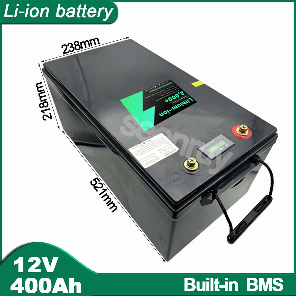 12 V 400AH Li jon z pakietem akumulatora litowego litowego polimeru