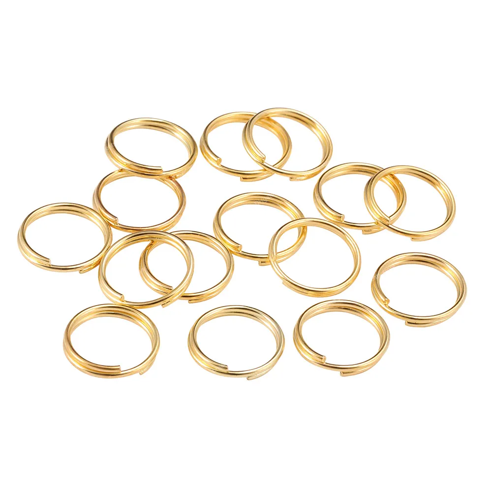 Gold Rhodium Double Loop Open Stainless Steel Jump Rings 50 200PsFor DIY  Jewelry Making From Ornaments_store, $3.35